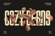 Ironcore Condensed Ligature Font, a Font by PutraCetol Studio (Thumbnail 4 of 5)