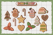 Cookies For Santa, a Font by caocastudio (Thumbnail 4 of 5)