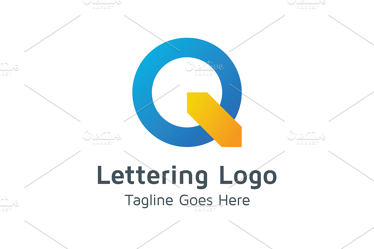 20 Logo Lettering Q Template Bundle, a Branding & Logo Template by Acongraphic (Photo 7 of 21)