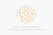 Muted Mustard Floral Seamless Patter, a Pattern Graphic by Pati Charm Studio (Thumbnail 4 of 7)