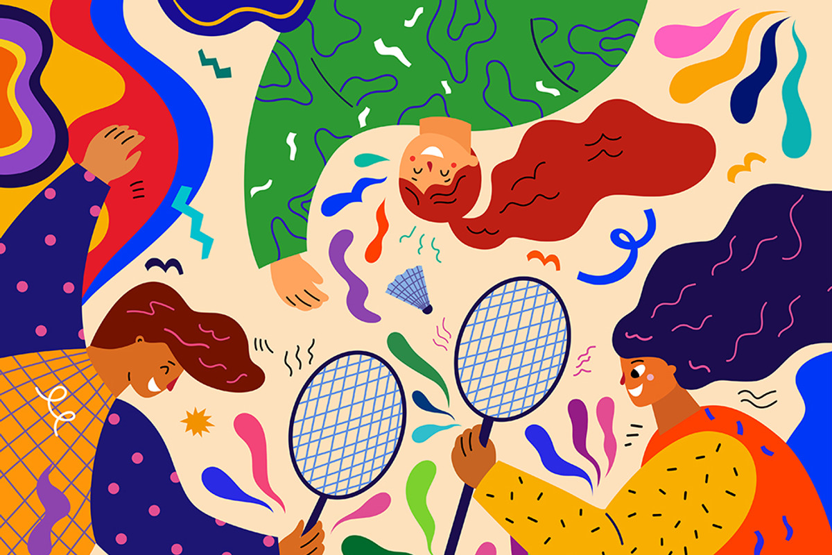 Summer sport, a Sport Illustration by MoleskoStudio (Photo 2 of 4)