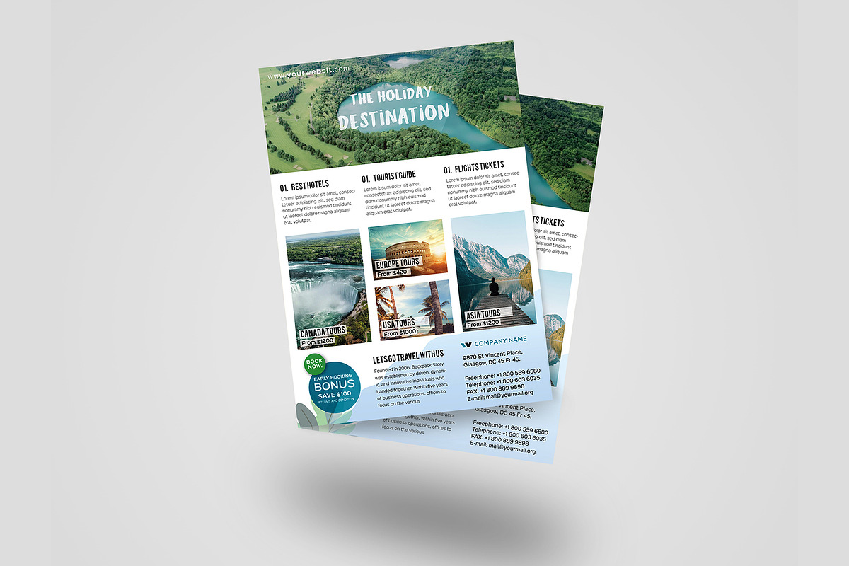 Travel Flyer, a Flyer Template by ideaz_sabbir (Photo 5 of 6)