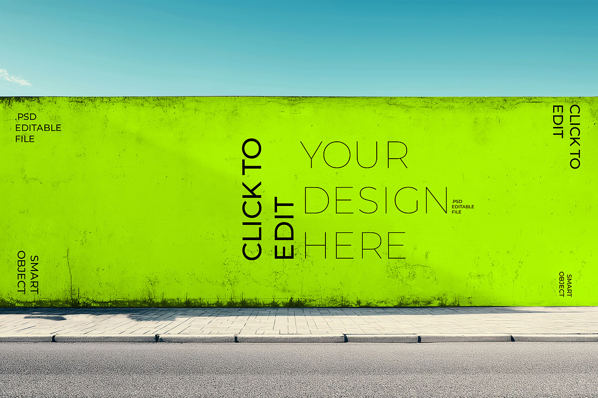 Urban Billboard Mockup, an Advertising Mockup by Voar Mockups