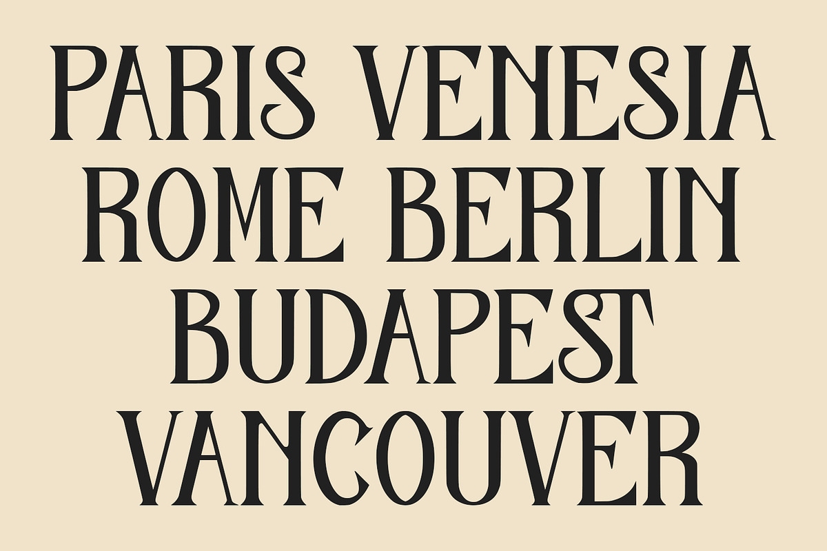 Clostas Modern Serif Display Font, a Serif Font by Maulana Creative (Photo 3 of 7)