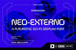 Neo-Externo Futuristic Sci-Fi