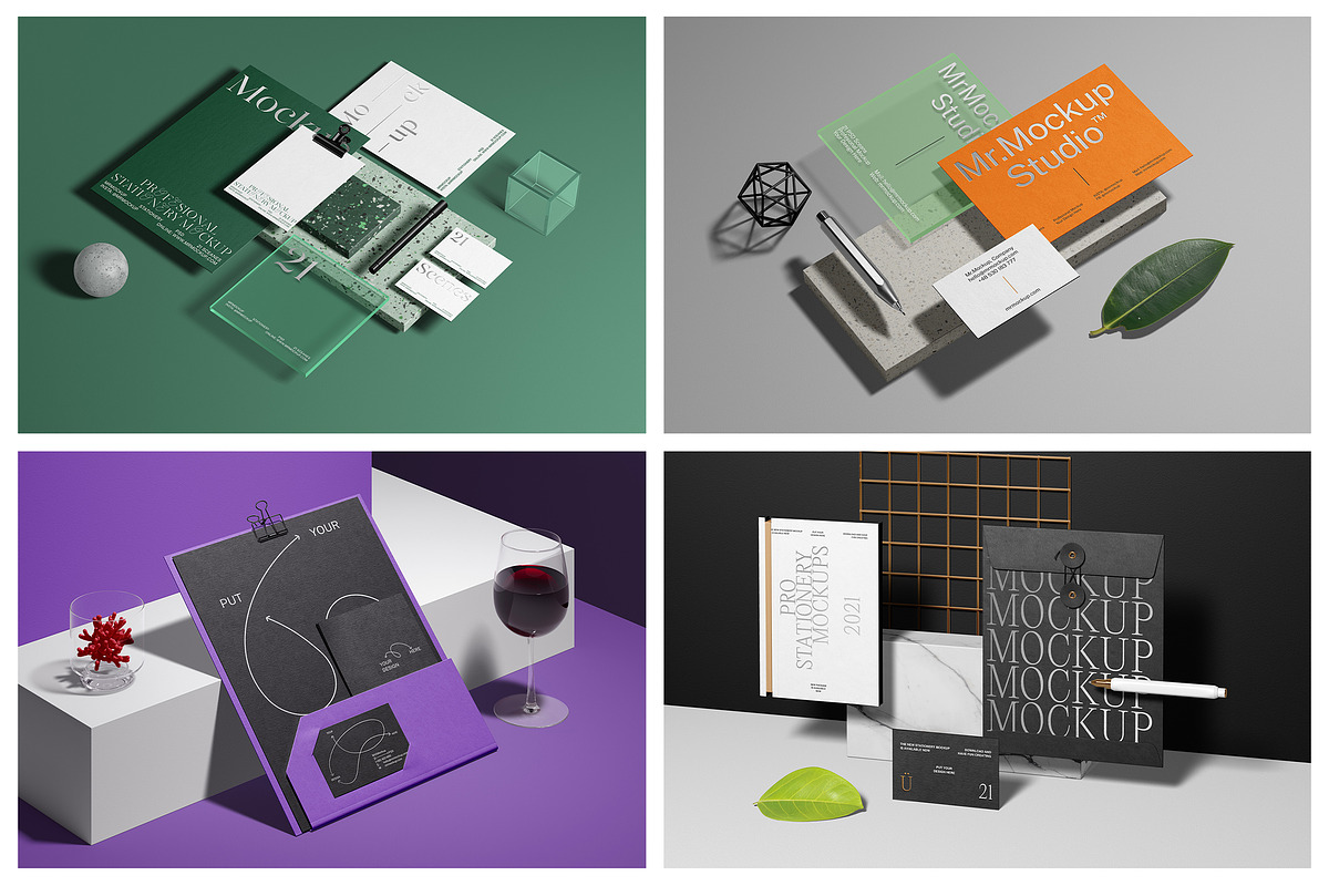 Stationery Mockups - Studio Scenes, a Product Mockup by Mr.Mockup™ (Photo 12 of 17)