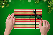 120 Christmas Stripes, a Pattern Graphic by Pattern Whimsy (Thumbnail 5 of 9)
