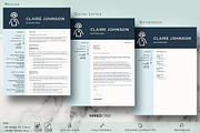 Nurse Resume Template | Nursing CV, a Resume Template by HIRED Design Studio (Thumbnail 3 of 12)