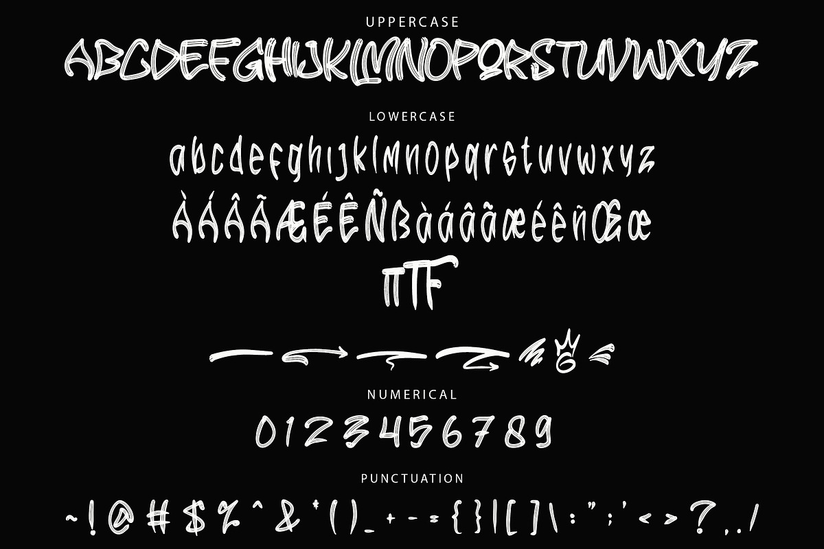 MORGA Graffiti Font, a Handwritten Font by NTC Graphic