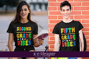 Back to School 1st - 7th Grade Vibes, an Education Illustration by XPERTDESIGNER (Thumbnail 3 of 3)
