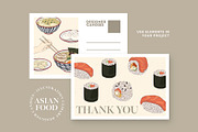 Asian Food Illustrations, an Object Graphic by DesignerCandies (Thumbnail 2 of 4)