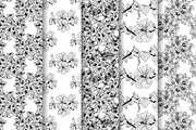 12 Floral Seamless Patterns Set, a Pattern Graphic by Sunset&Sea Design (Thumbnail 2 of 4)
