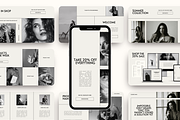 Email Marketing Newsletter Template, an Email Template by Branding Babe Co. (Thumbnail 8 of 9)