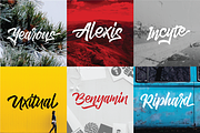 SokaQola Hand-lettered Font, a Script Font by Typia Nesia (Thumbnail 4 of 7)