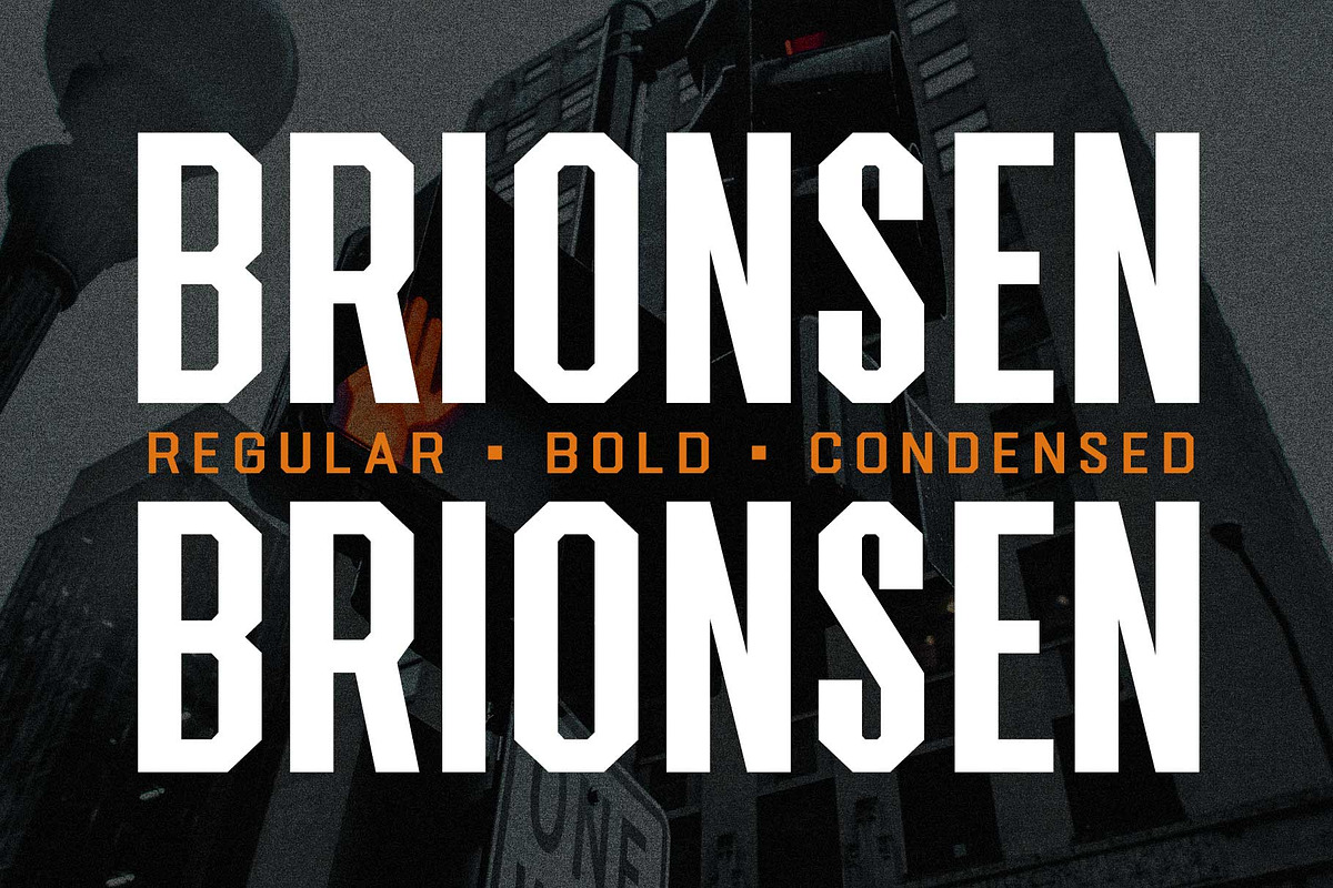 Brionsen, a Font by Novitype (Photo 2 of 13)