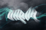 Smoky Text Effect Template, a Layer Style Add-On by DesignerCandies (Thumbnail 3 of 5)
