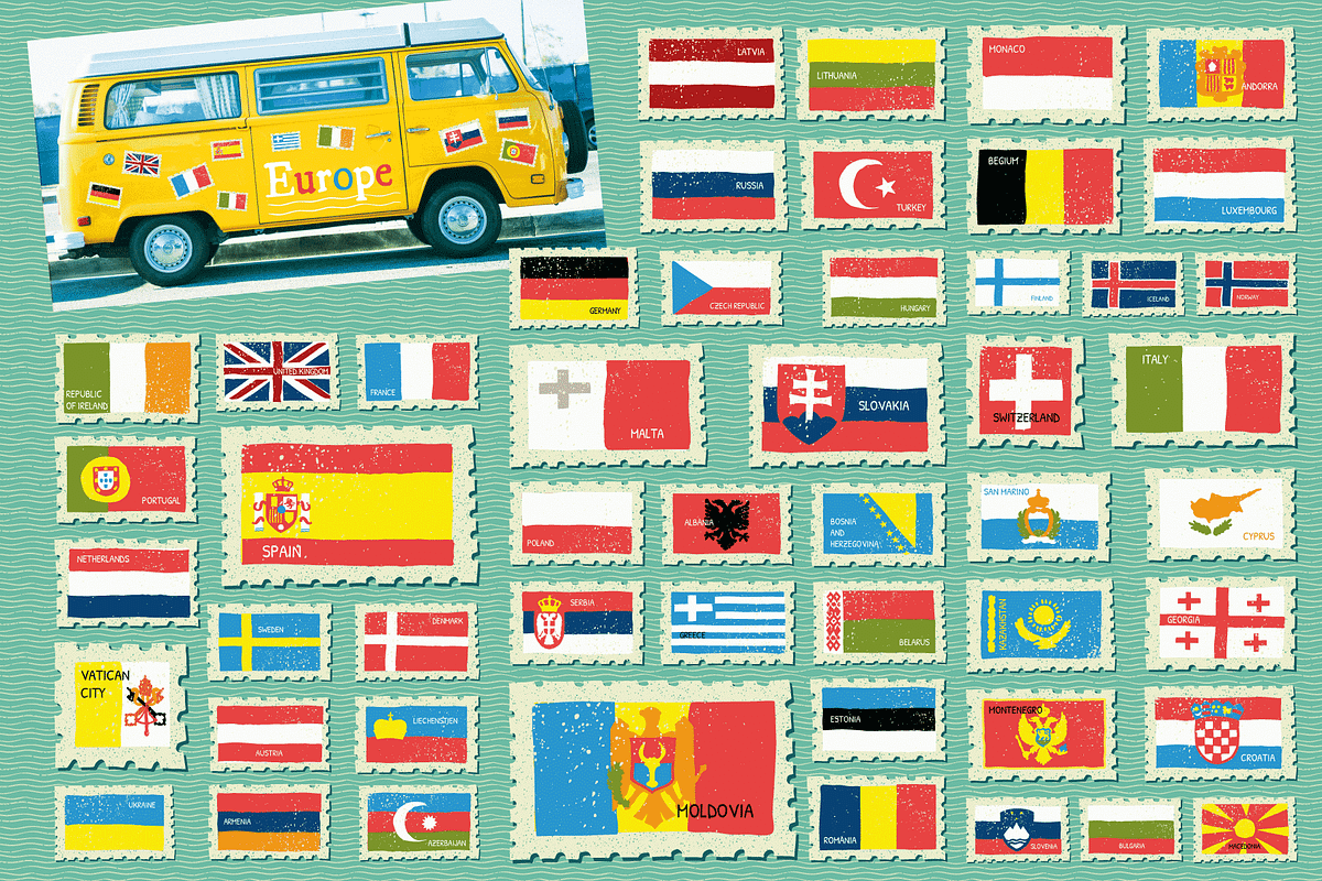 Flags of the World: Vector Art, an Illustration by Wingsart Studio (Photo 2 of 8)