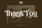Demerique - Serif Typeface Font, a Serif Font by Rishsketch (Thumbnail 15 of 15)