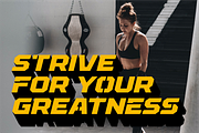 NCL Monster Beast - Sport Gym Font, a Sans Serif Font by Enxyclo Studio (Thumbnail 5 of 12)