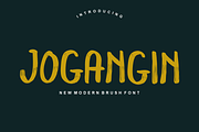 Jogangin - Font, a Handwritten Font by artchiles_design (Thumbnail 1 of 5)