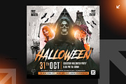 06 Halloween Flyer Bundle, a Flyer Template by Shajib Shikder (Thumbnail 5 of 7)