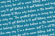 Skyetos Cliplist Bold Handwritten, a Script Font by stylishtype.co (Thumbnail 17 of 20)
