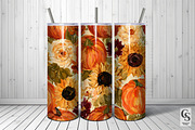 Cozy Fall Autumn Seamless Pattern, a Pattern Graphic by Creative Store (Thumbnail 5 of 5)
