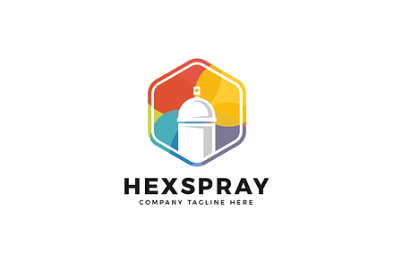 Hexa Spray Can Logo