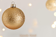 Hanging Christmas Ornaments Backdrop, a Background Photo by Winwin Design Art (Thumbnail 2 of 7)
