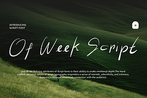 Of Week Script