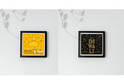 4 Diwali Posters, Greeting Cards, a Graphic by oxy_gen (Thumbnail 6 of 6)