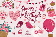Valentine's Day bundle, a Background Graphic by Cozy pattern shop (Thumbnail 3 of 10)