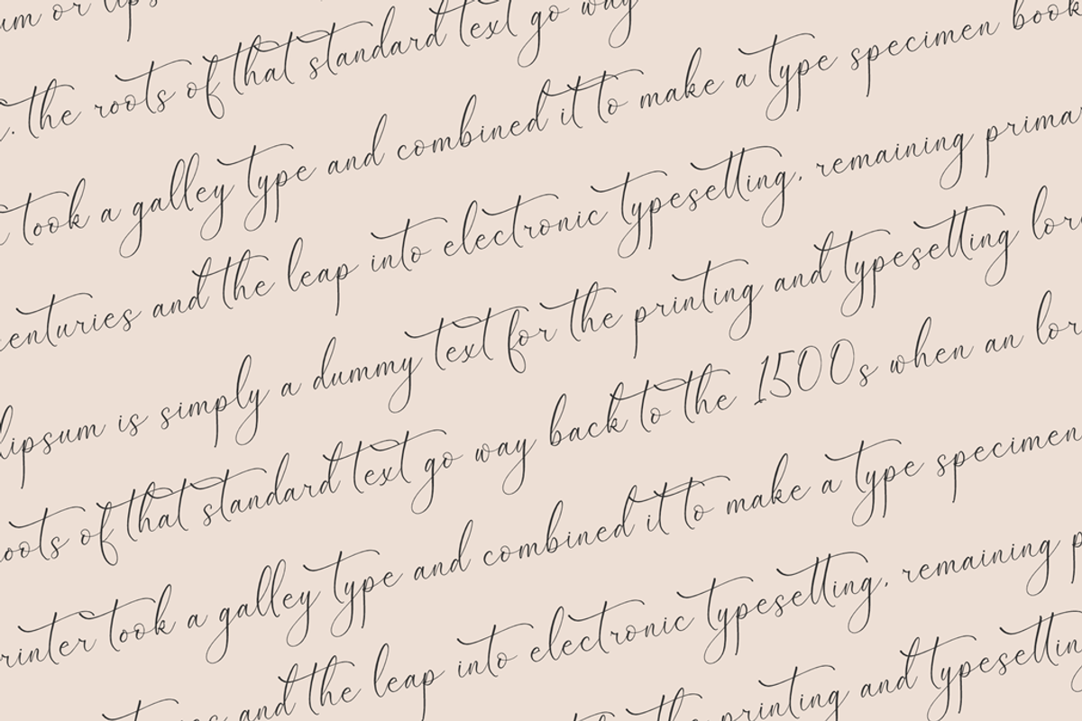 Garbina Sarleta Beauty Calligraphy, a Script Font by Storytype Studio (Photo 2 of 14)