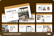 Strulux - Hotel PowerPoint Template, a Presentation Template by GraphauseProject (Thumbnail 1 of 6)