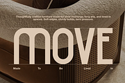 Betgal - Contemporary Furniture Font, a Sans Serif Font by Pandeka Studio (Thumbnail 6 of 9)