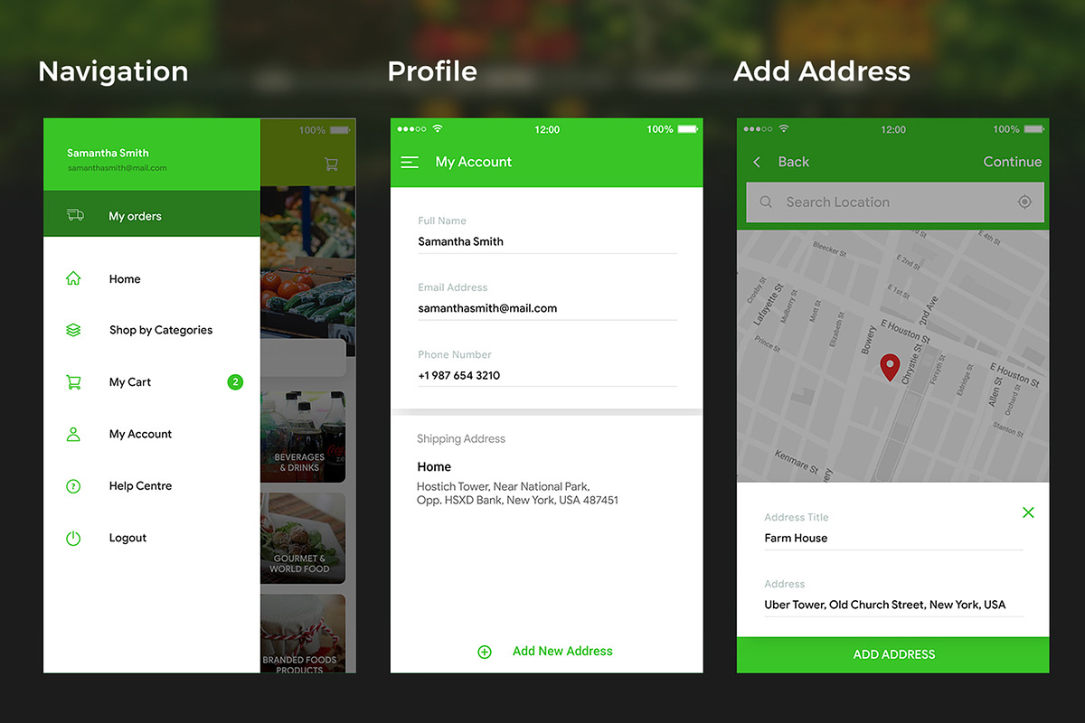 Grocery Ordering App | Grocero preview 4