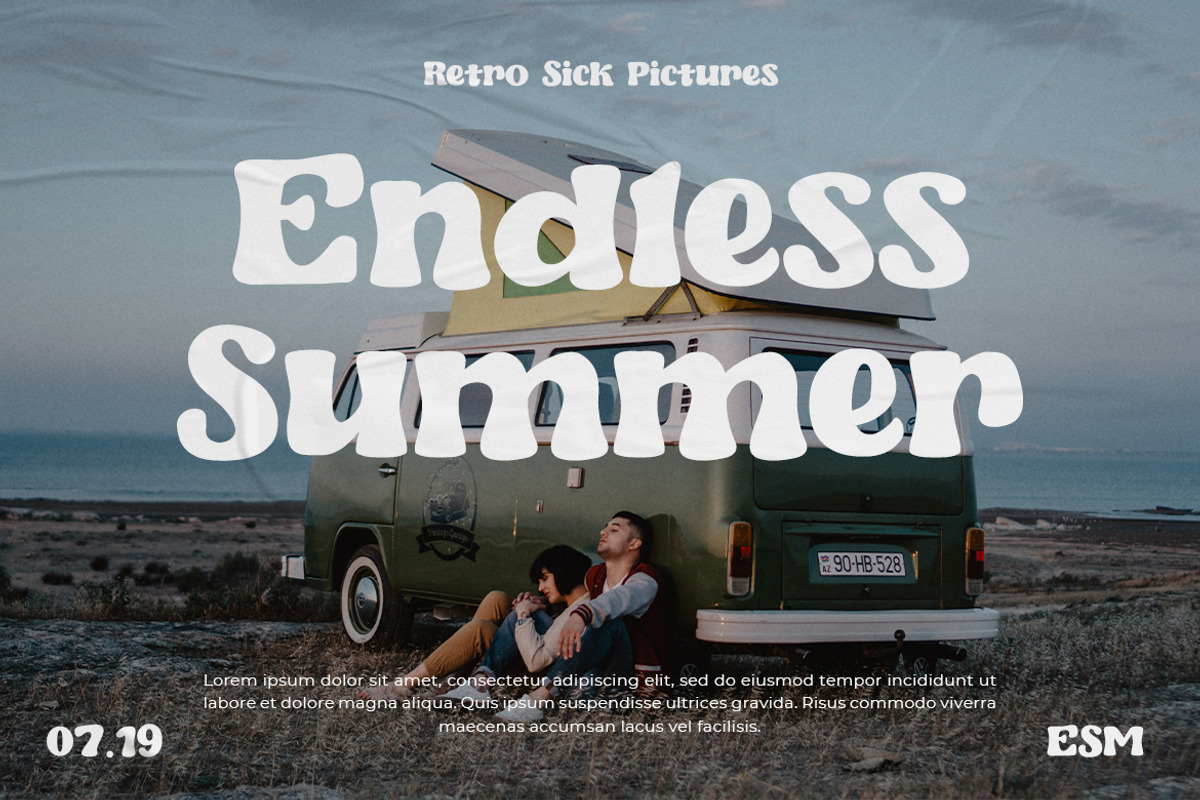 Retro Sick - Bold Serif Typeface, a Serif Font by Typefactoryco (Photo 4 of 8)