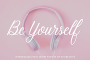 Stoic Script Font, a Script Font by Up Up Creative (Thumbnail 8 of 9)