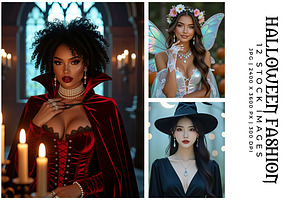 Halloween Fashion, a Beauty & Fashion Photo by Digital Art Creations