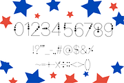 America Font, a Script Font by Cutie_Kate_Studio (Thumbnail 10 of 11)