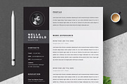 Resume/CV Bundle | 200+ for $29, a Resume Template by ResumeInventor (Thumbnail 16 of 207)