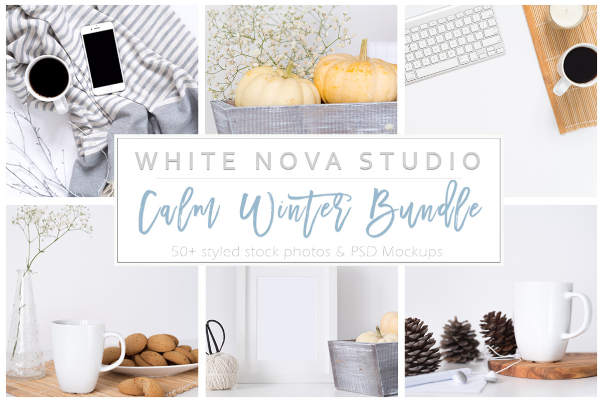 Calm Winter Bundle, a Social Media Template by Kate Roubin (Photo 5 of 9)
