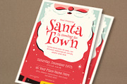 Christmas Santa Event Flyer, a Flyer Template by Guuver (Thumbnail 2 of 3)