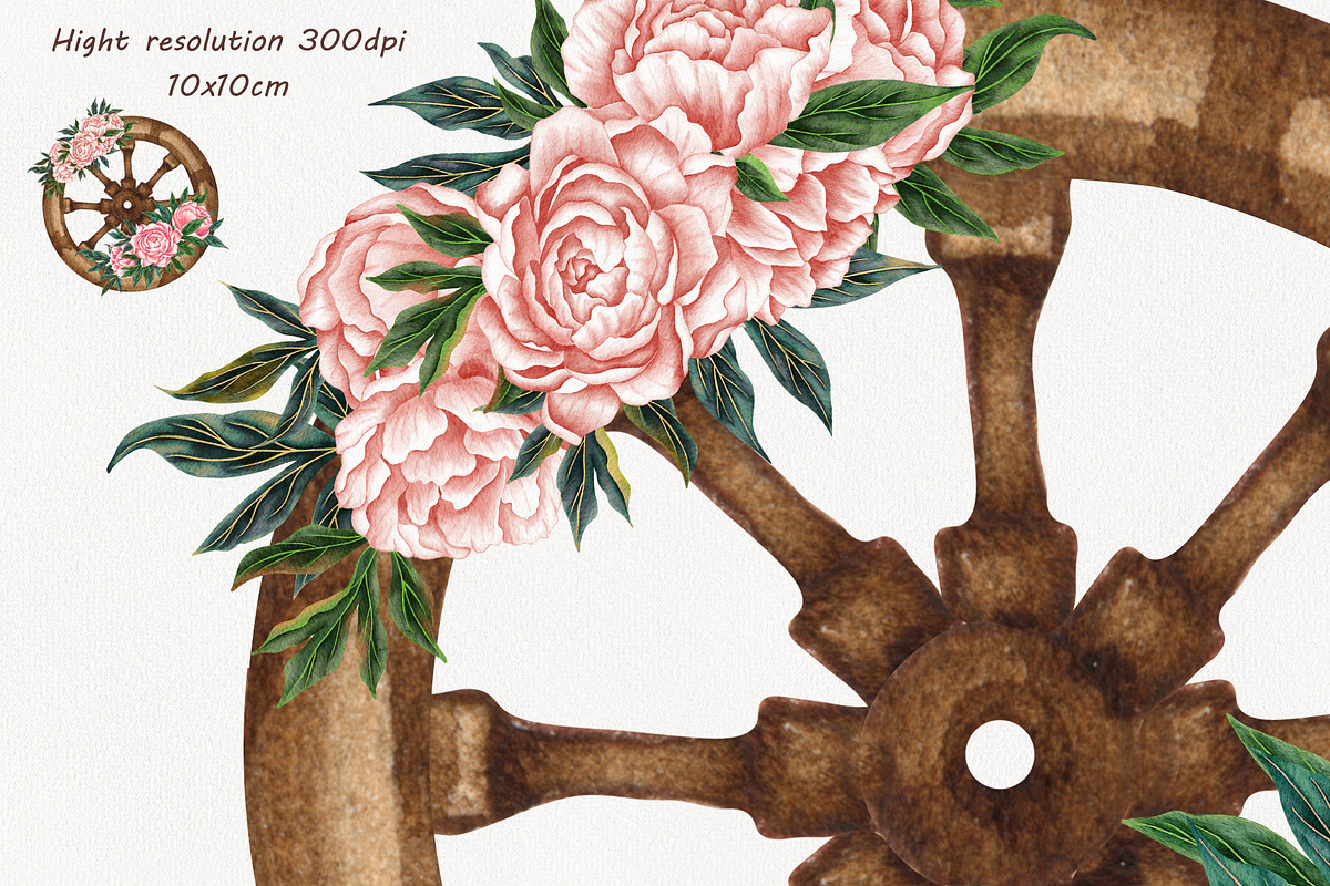 Western Cowboy Boots Watercolour Cli, a Decorative Illustration by BarvArt (Photo 6 of 7)