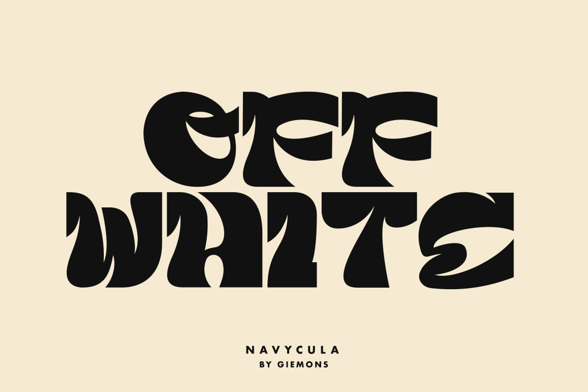 Navycula Font - Twist bold, a Serif Font by giemons™ (Photo 6 of 10)