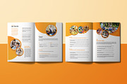 School Business Plan Brochure, a Brochure Template by retrographix (Thumbnail 2 of 5)