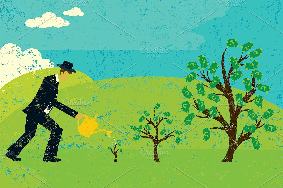 Business Concepts Bundle 06 Men, a Person Illustration by retrorocket (Photo 13 of 16)