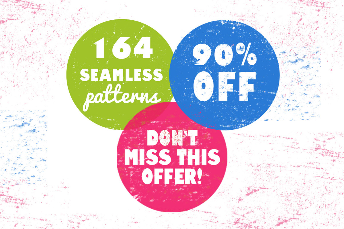 90% OFF Amazing Bundle Patterns, a Pattern Graphic by Jean Balogh (Photo 12 of 12)