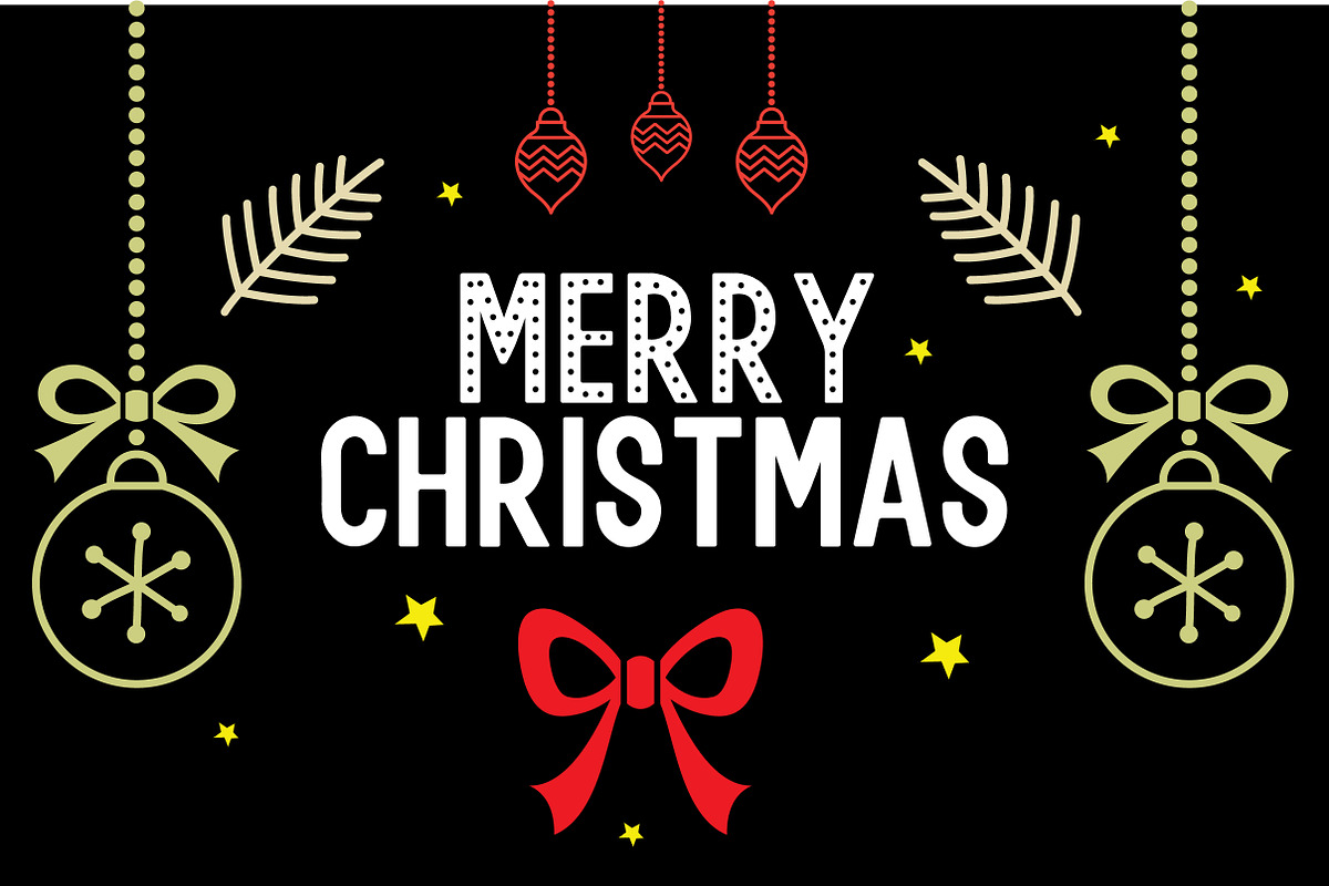 Holly Jolly Font, a Sans Serif Font by Mini_World (Photo 3 of 6)