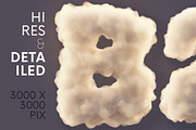 Foam or Cloud - 3D Lettering, a Graphic by MIIM (Thumbnail 2 of 7)
